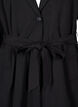 Long trench coat with belt, Black, Packshot image number 2