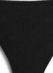 7-pack cotton thongs with a low waist, Black, Packshot image number 2