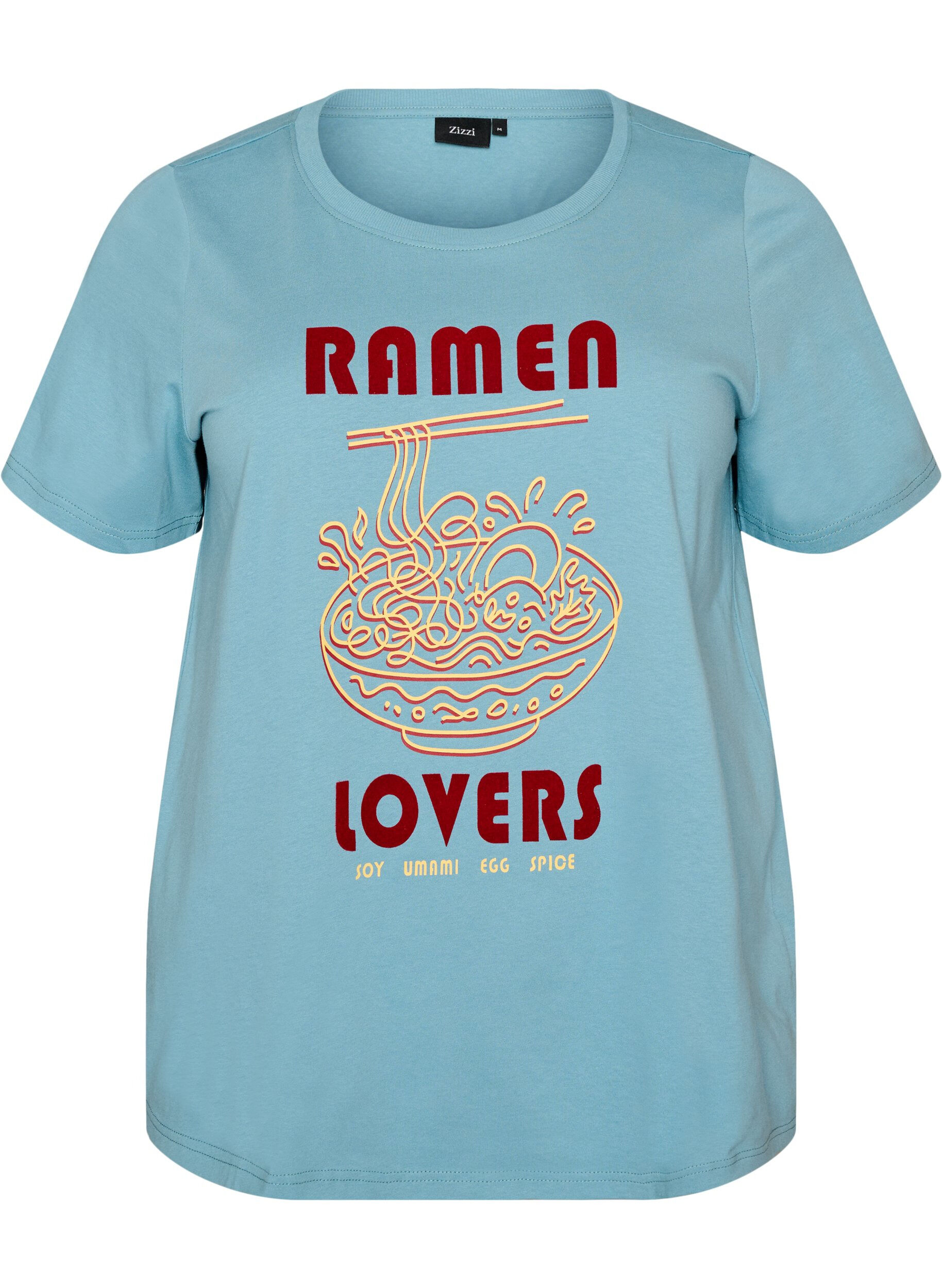 Cotton T-shirt with print