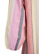 Short dress in linen and viscose with 3/4 sleeves, Yellow, Packshot image number 3