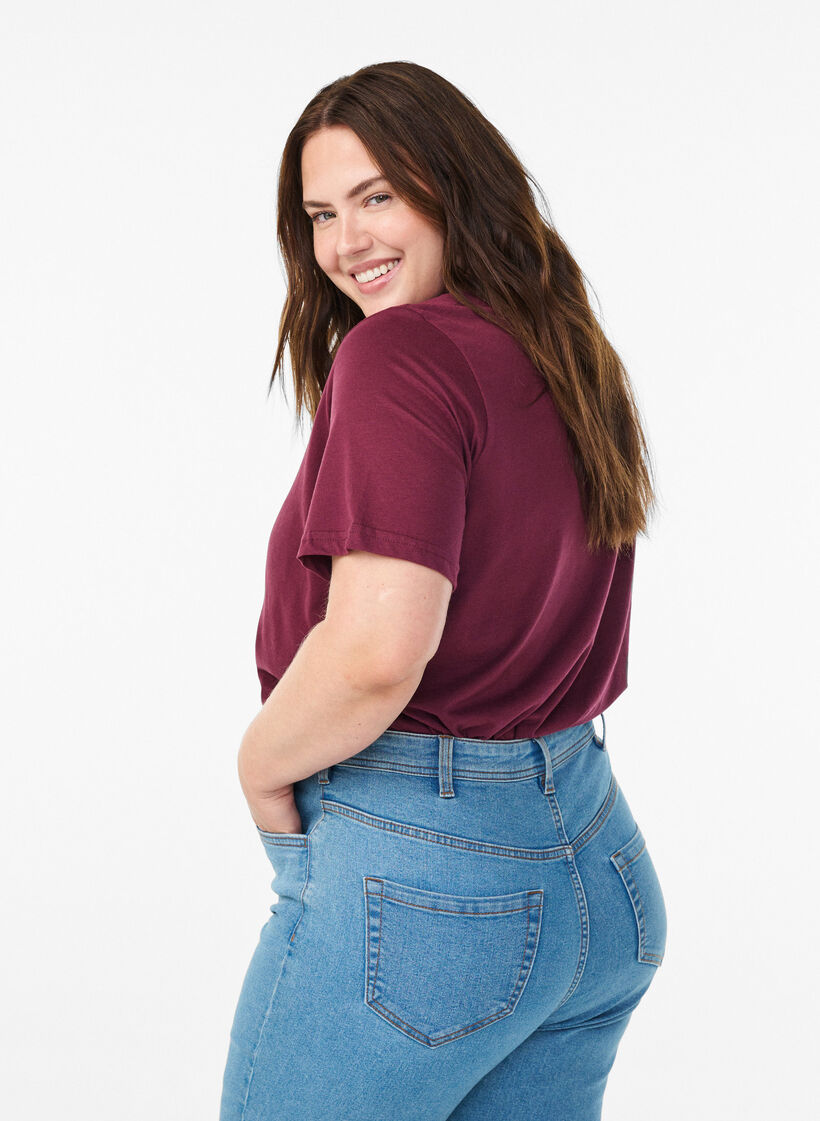 FLASH - T-shirt with print, Red, Model image number 2