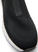 Wide fit - Slip on sneaker, Black, Packshot image number 3