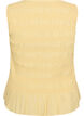 Smock top with boat neck and peplum hem, Yellow, Packshot image number 1
