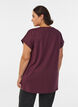 Long training t-shirt, Red, Model image number 2
