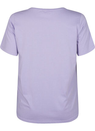 FLASH - T-shirt with motif, Lavender, Packshot image number 1