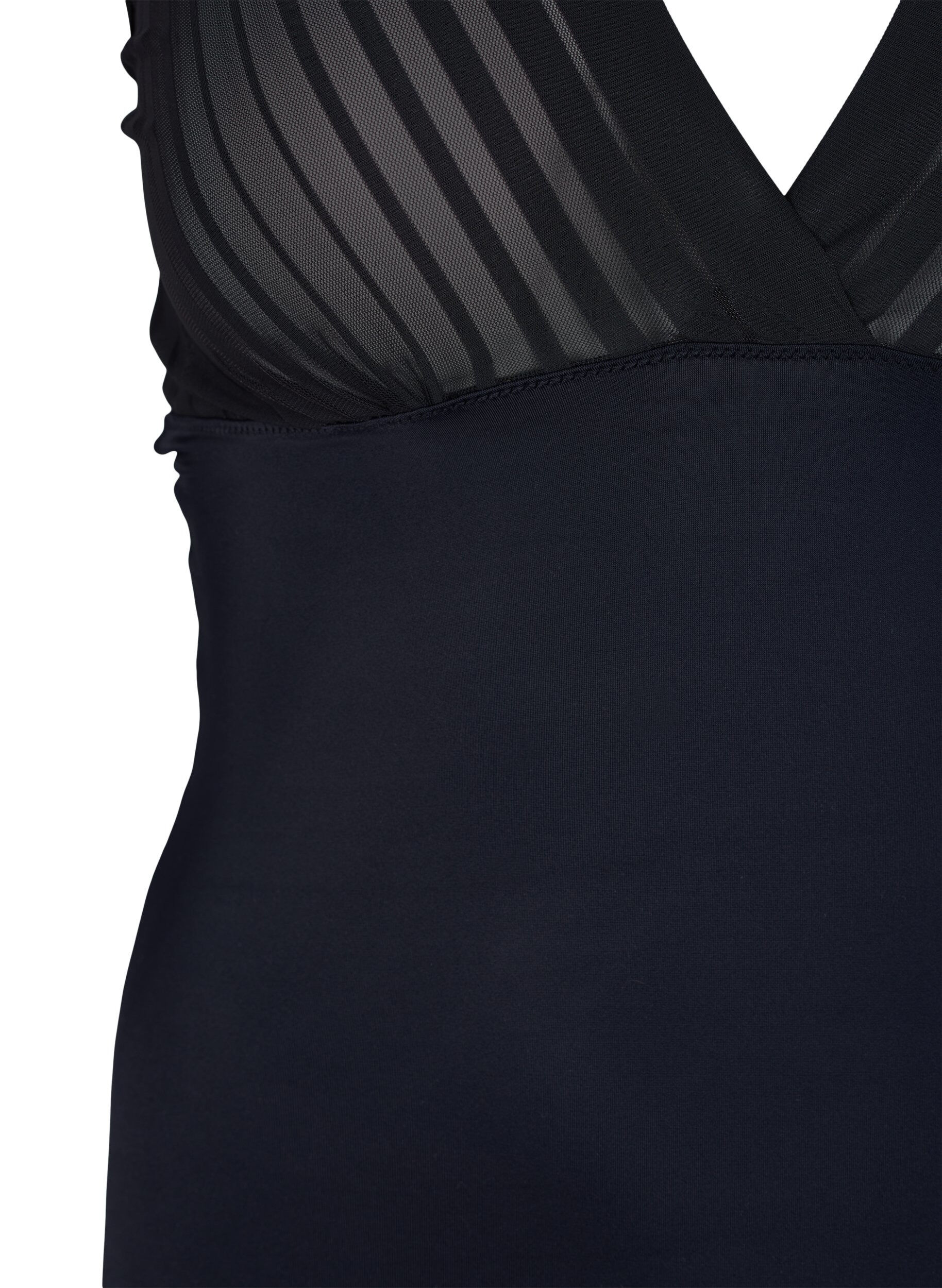 Zizzifashion Body with mesh, Black, Packshot image number 2