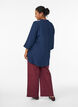 Tunic with 3/4 sleeves, Blue, Model image number 2
