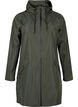 Rain jacket with pockets and a hood, Green, Packshot image number 0
