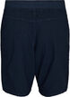 Loose cotton shorts with pockets, Blue, Packshot image number 1