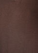 Balloon silhouette blouse with V-neck, Brown, Packshot image number 2