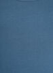 Solid color basic top in cotton, Grey, Packshot image number 2