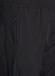 Lightweight training trousers with pockets, Black, Packshot image number 2