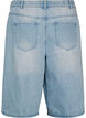 High-waisted denim shorts, Light Blue, Packshot image number 1