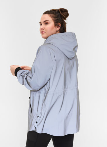 Reflective hooded jacket, Reflex, Model image number 1