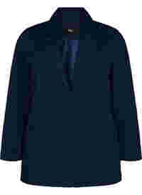 Classic blazer with button closure