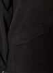 Teddy jacket with a hood and zipper, Black, Packshot image number 3