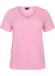 V-neck T-shirt, Pink, Packshot image number 0