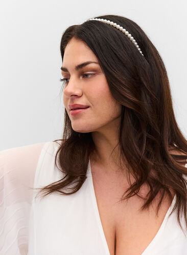 Pearl headband, Mother Of Pearl, Model image number 0