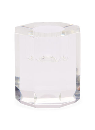 Crystal candle holder, Clear, Packshot image number 0