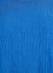 Blouse with texture and 3/4 sleeves, Blue, Packshot image number 2