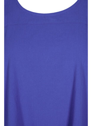 Sleeveless cotton dress, Dazzling Blue, Packshot image number 2
