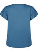 Solid-coloured workout T-shirt, Petrol, Packshot image number 1