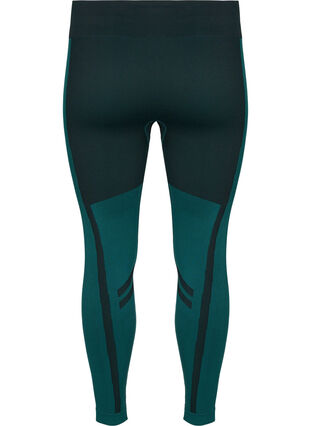Seamless patterned ski tights, Deep Teal, Packshot image number 1