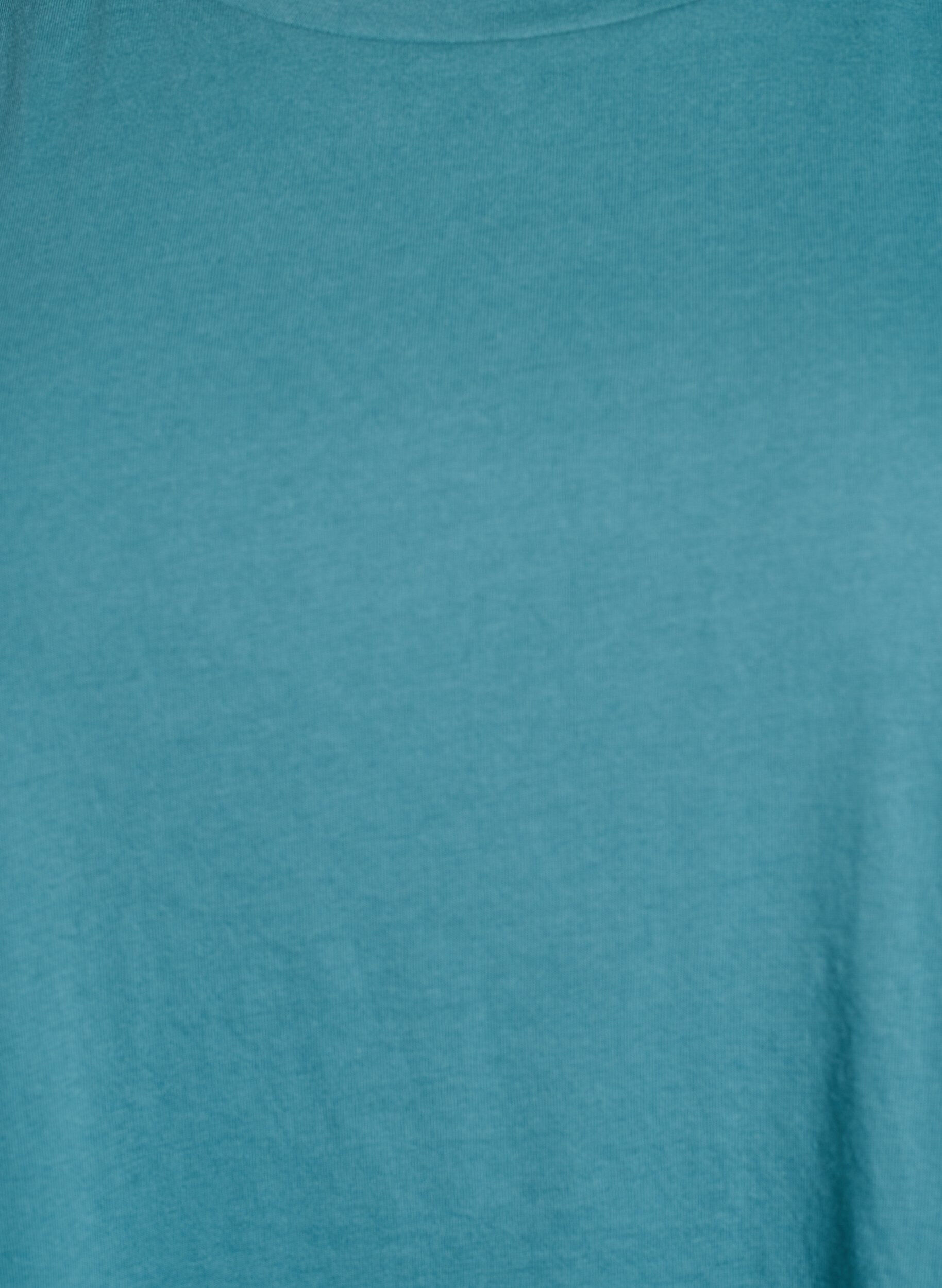 Zizzifashion Short sleeve cotton blend T-shirt, Blue, Packshot image number 2