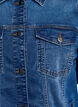 Denim jacket with a classic cut, Blue, Packshot image number 2