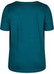 Maternity gym t-shirt, Deep Teal, Packshot image number 1