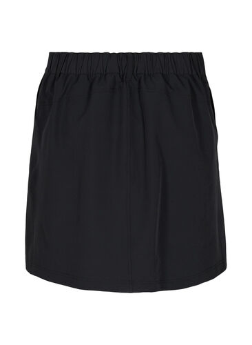 Outdoor skirt with inner shorts, Black, Packshot image number 1