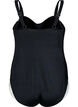 Swimsuit with padding and contrast detailing, Black, Packshot image number 1