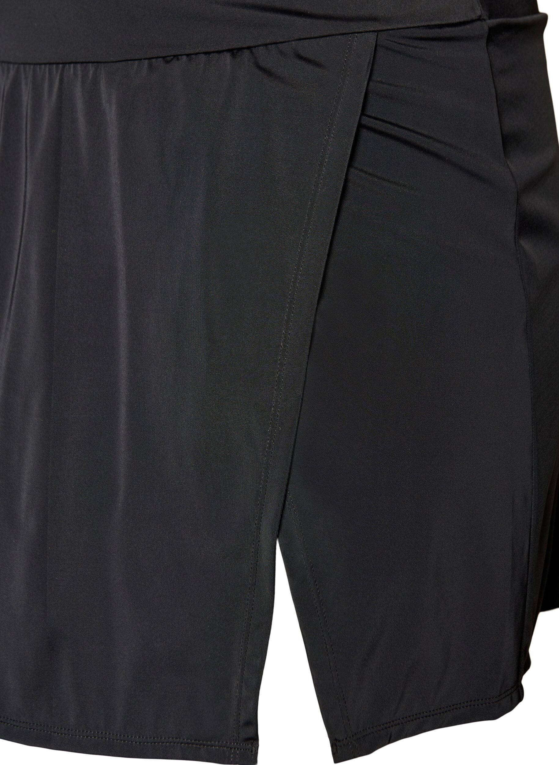 ZizzifashionBikini bottom with brief and wrap-around effect, Black, Packshot image number 2