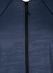Training blouse with zipper, Mood Indigo, Packshot image number 2