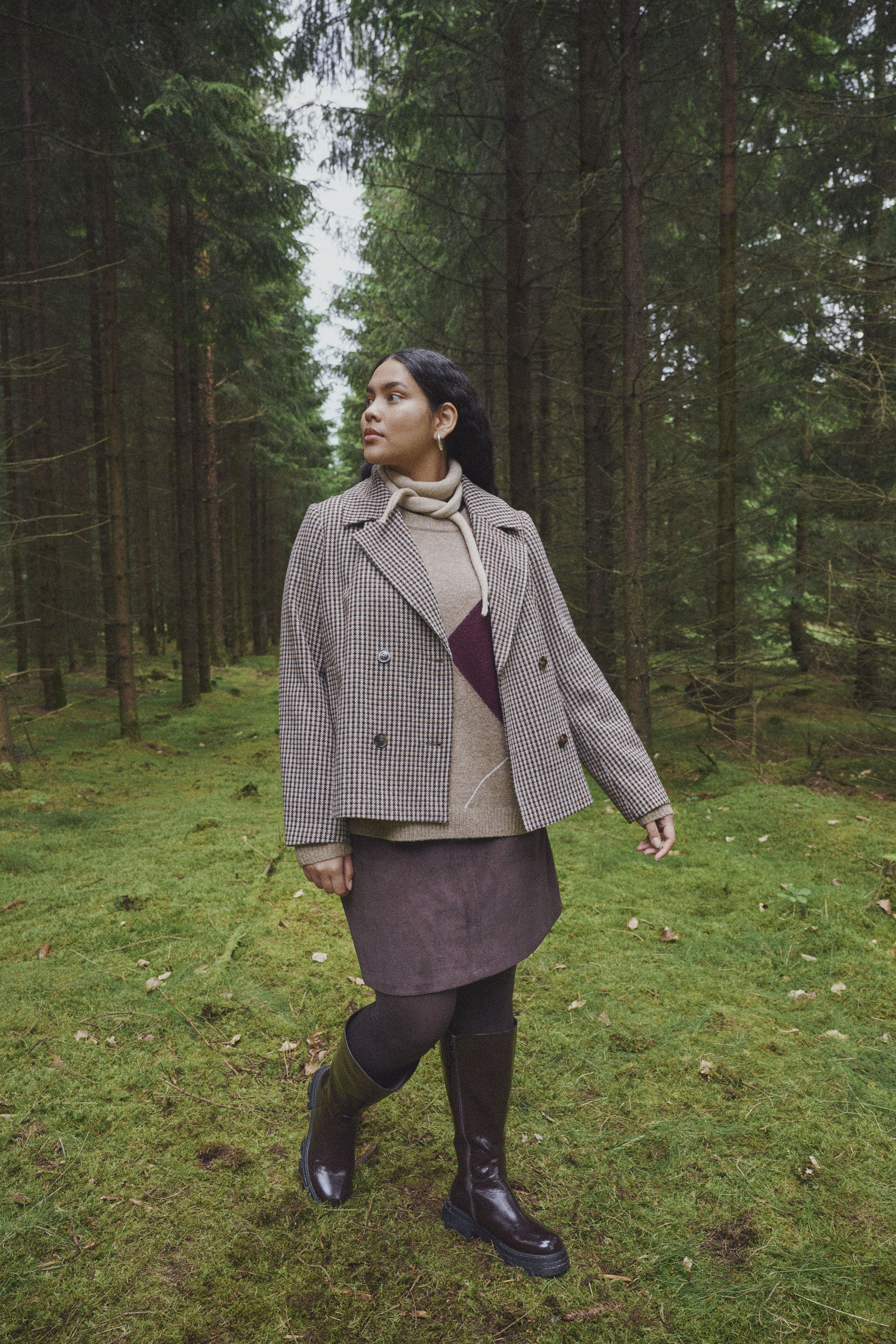 ZizzifashionClassic autumn in earth tones, , Model