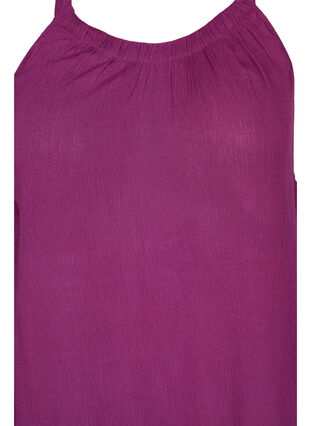 Long beach dress in viscose, Dark Purple, Packshot image number 2