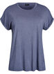 Loose t-shirt with round neck, Blue, Packshot image number 0