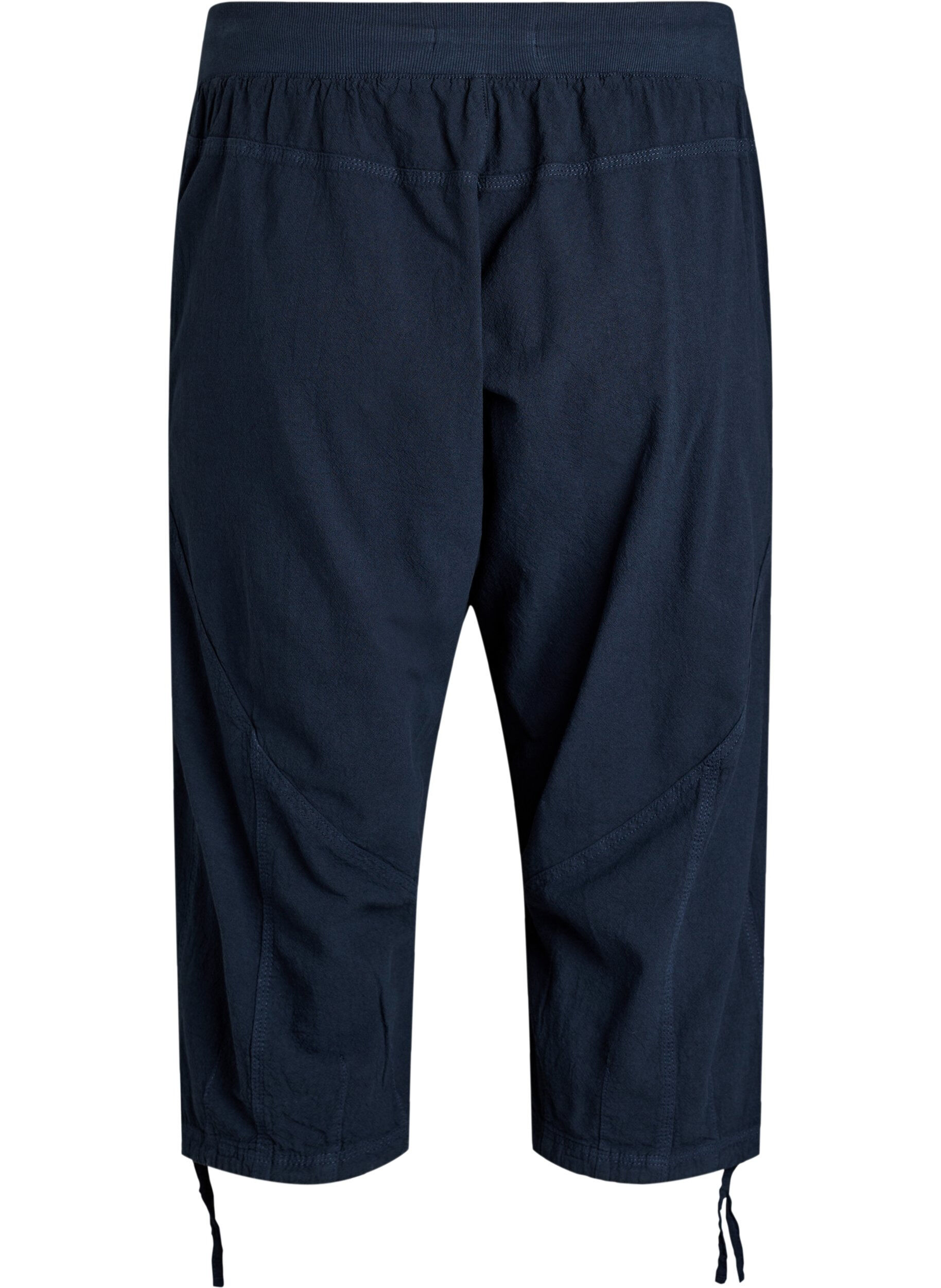 ZizzifashionCotton Capri trousers, Blue, Packshot image number 1