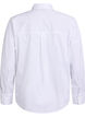 Classic cotton shirt with a loose fit, White, Packshot image number 1