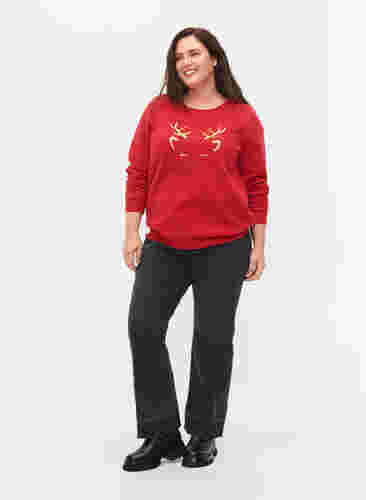 Christmas jumper, Tango Red Deer, Model image number 2