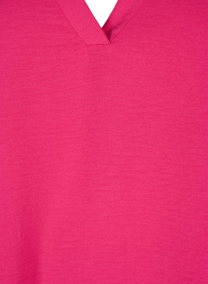 Sleeveless top with wrinkle details, Pink, Packshot image number 2