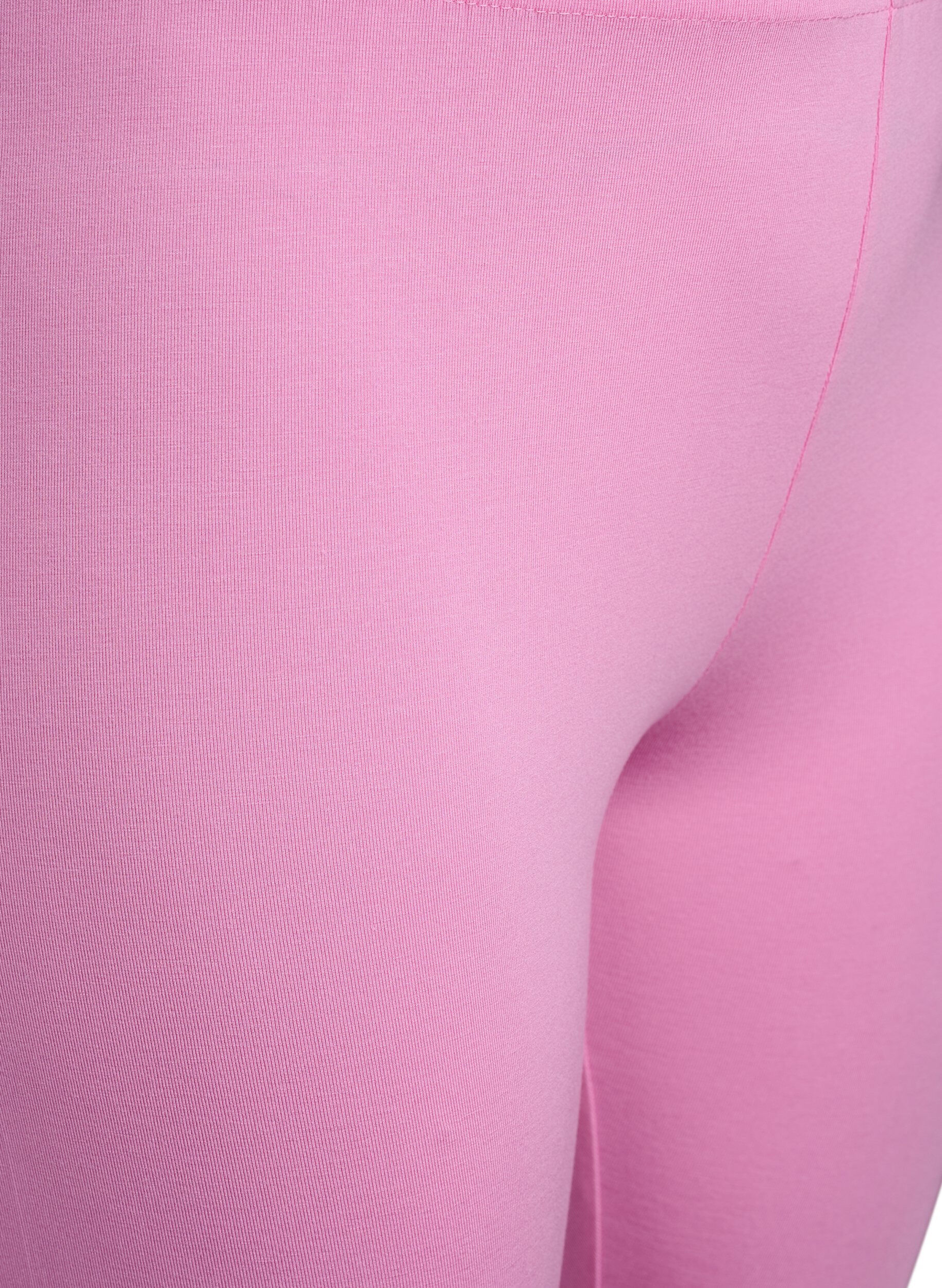 ZizzifashionBasic leggings in viscose, Pink, Packshot image number 2