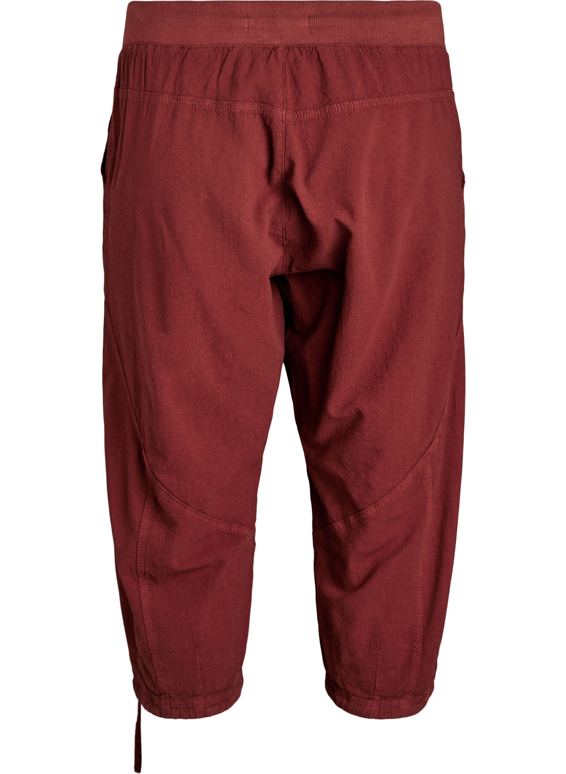 ZizzifashionCotton Capri trousers, Red, Packshot image number 1
