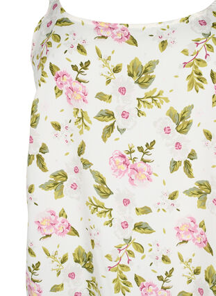FLASH - Top with print, Off White Flower, Packshot image number 2