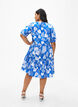 FLASH - Printed A-line dress, Skydiver White AOP, Model image number 1