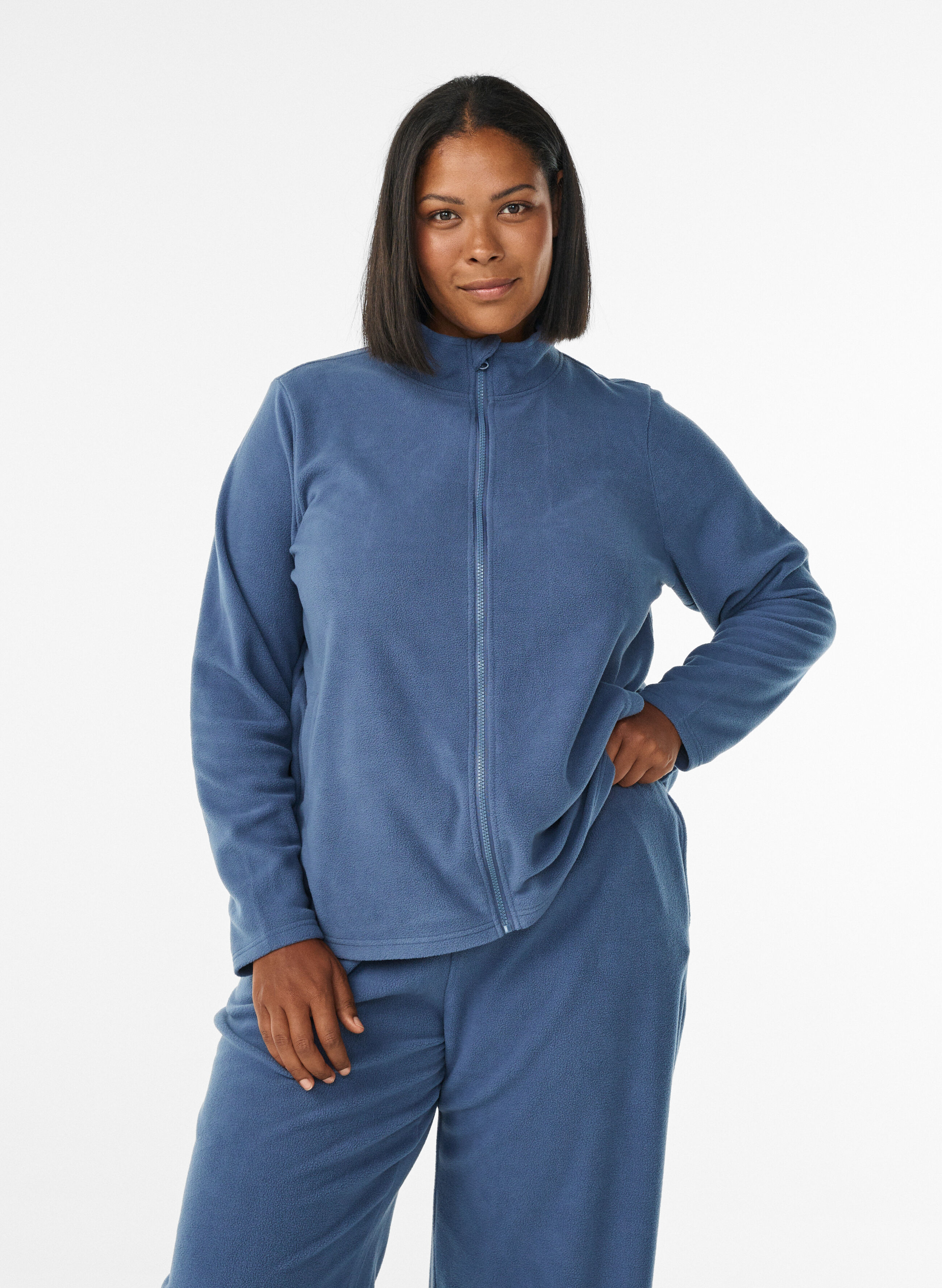 Zizzifashion Fleece jumper and trousers, , Model