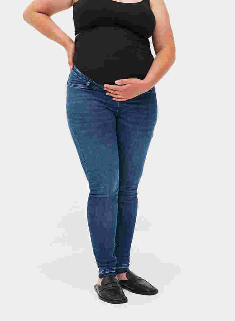 Maternity Amy jeans, Blue denim, Model image number 2