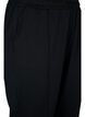 Trousers in modal mix with slit, Black, Packshot image number 2