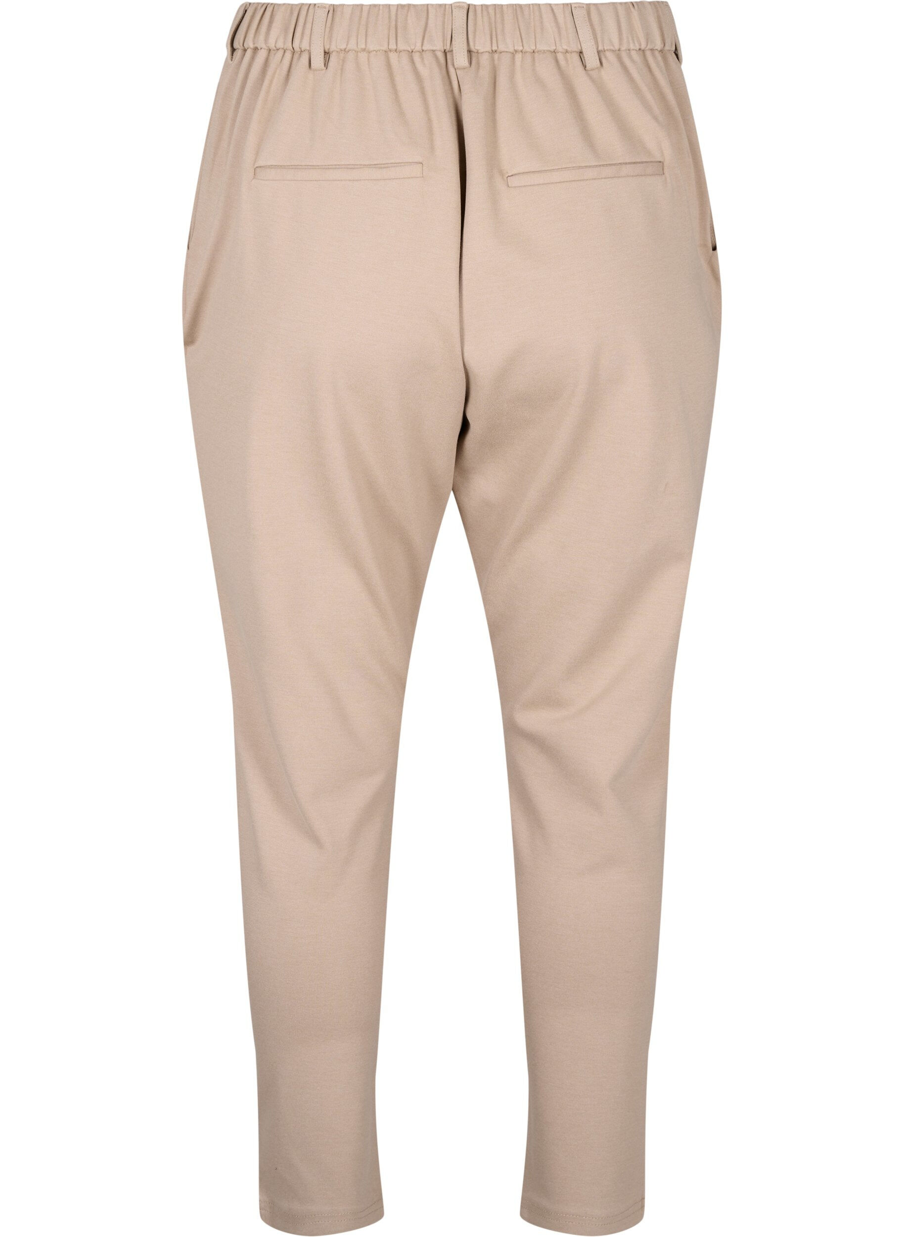 ZizzifashionCropped Maddison trousers, Beige, Packshot image number 1