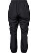 Rain pants with elastic and drawstring, Black, Packshot image number 1